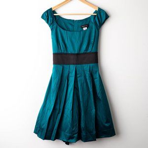 Teeze Me | Short Sleeved Turquoise Dress